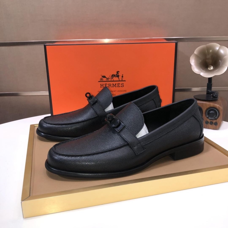 H**mes leather shoes